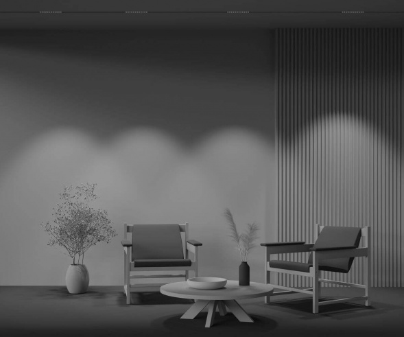 Трековый светодиодный светильник Maytoni Technical Exility Points TR031-4-12WTW-DD-B