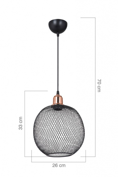 Подвесной светильник Toplight Beatrix TL1602H-01BK