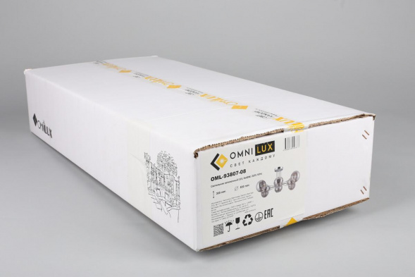 Потолочная люстра Omnilux Marsala OML-93807-08