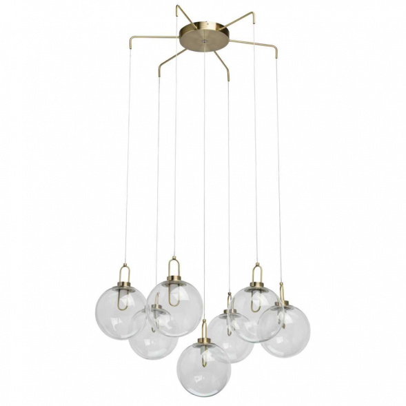 Подвесная светодиодная люстра De Markt Крайс 5 657011307