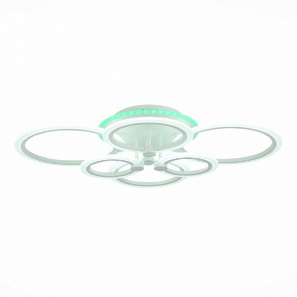 Потолочная светодиодная люстра Evoluce Cerina SLE500552-06RGB