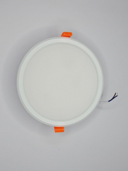 Встраиваемый светодиодный светильник Elvan VLS-106R-18W-WW-Wh