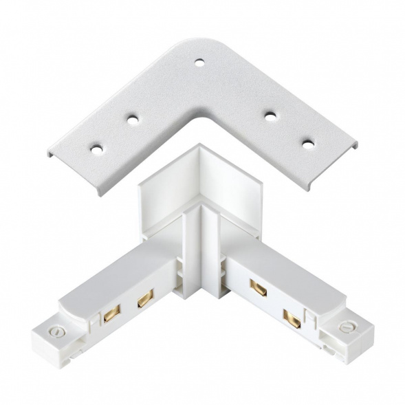 Коннектор L-образный для низковольтного шинопровода Novotech Shino Flum 135104