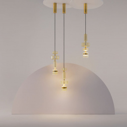 Подвесной светодиодный светильник Maytoni Level MOD253PL-L18BS3K2