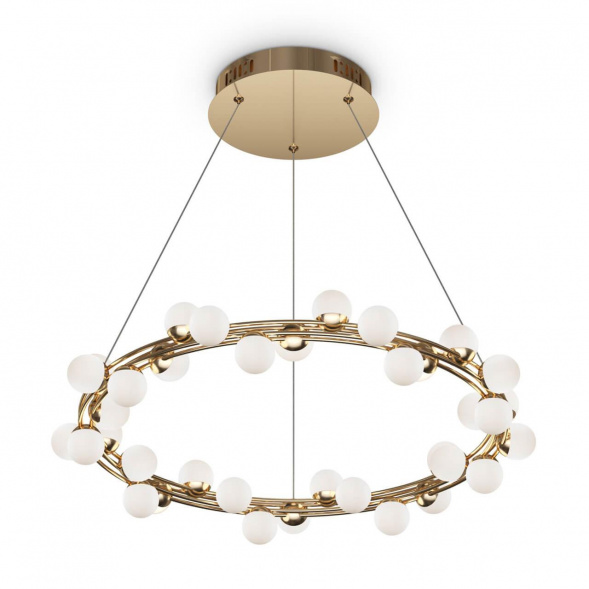 Подвесная светодиодная люстра Maytoni Tessara MOD081PL-L50G3K