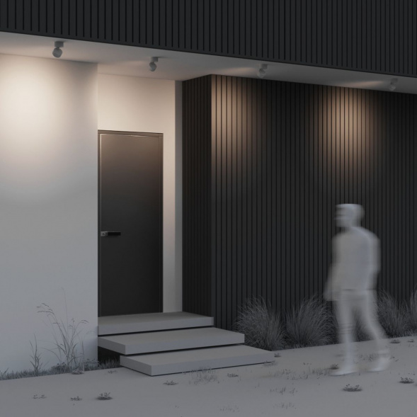 Уличный светодиодный светильник Maytoni Spin O310CL-L12W3K