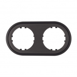 Рамка LK Studio 2-постовая круглая (бронза) Vintage-Classic 889237-1