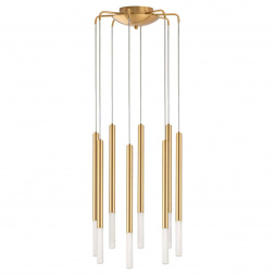 L8T747143 Люстра TUBO LED 40W 2240LM 360G ЗОЛОТО 4000K