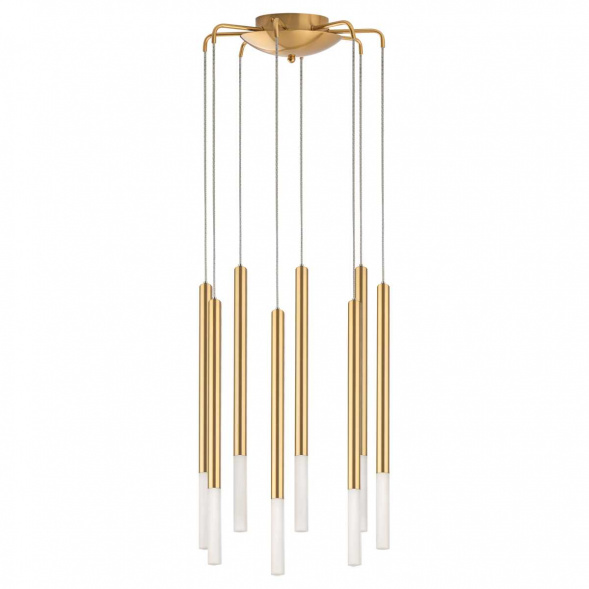 L8T747143 Люстра TUBO LED 40W 2240LM 360G ЗОЛОТО 4000K