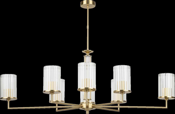 Подвесная люстра KUTEK MOOD Artu Ryfel ART-ZWL-8(ZM)R