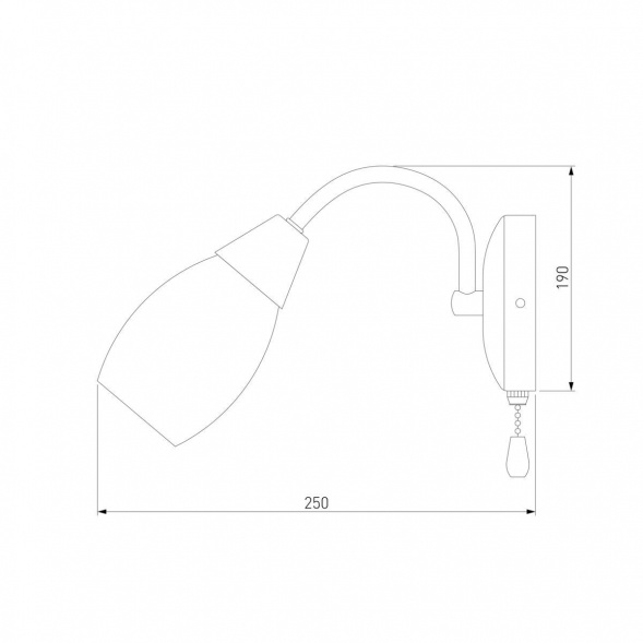 Бра Eurosvet 30280/1 античная бронза