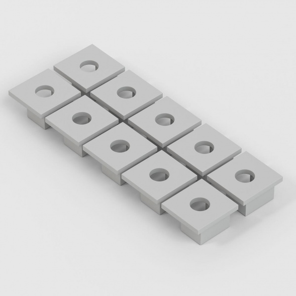 Заглушки для встраиваемого гибкого алюминиевого профиля Elektrostandard ZL-2-ALP024 a067734