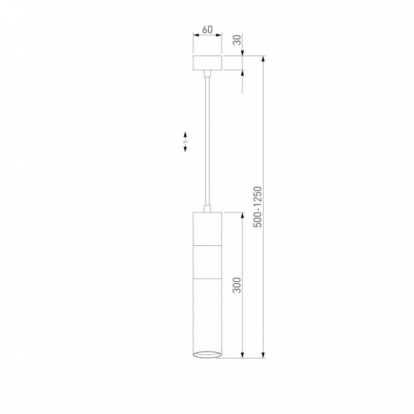 Подвесной светильник Eurosvet Viero 50097/1 черный/золото