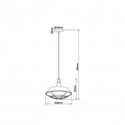 Подвесной светильник Vele Luce Captain VL6122P01