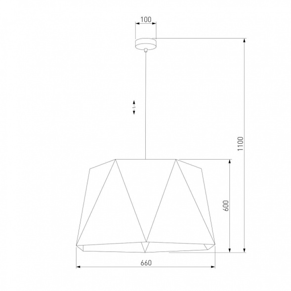 Подвесной светильник TK Lighting 3129 Ivo