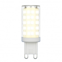 Лампа светодиодная Uniel G9 9W 4000K прозрачная LED-JCD-9W/4000K/G9/CL GLZ09TR UL-00006489