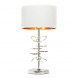 Настольная лампа Lumina Deco Milari LDT 5530 CHR+WT