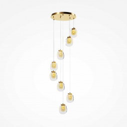 Подвесной светодиодный светильник Maytoni Modern Biology MOD367PL-L30BBSK