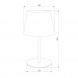 Настольная лампа TK Lighting 2934 Maja