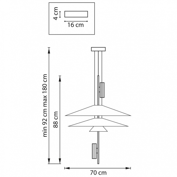 Подвесной светодиодный светильник Lightstar Viola 814531