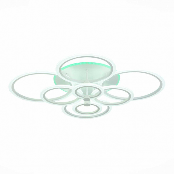 Потолочная светодиодная люстра Evoluce Cerina SLE500552-08RGB