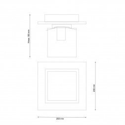 Потолочный светильник Lucia Tucci Natura 084.1