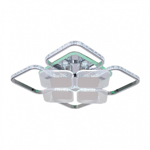 Потолочная светодиодная люстра Profit Light 5886/4+4A CHR