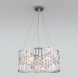 Подвесная люстра Eurosvet Lory 10125/5 хром/прозрачный хрусталь Strotskis Smart