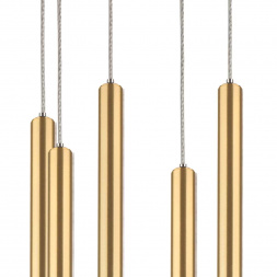 L8T747333 Люстра TUBO LED 40W 2400LM 25G ЗОЛОТО 3000K