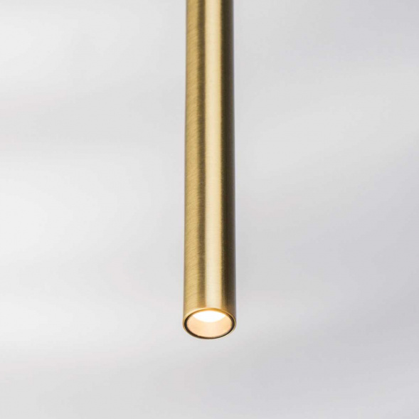 L8T747333 Люстра TUBO LED 40W 2400LM 25G ЗОЛОТО 3000K