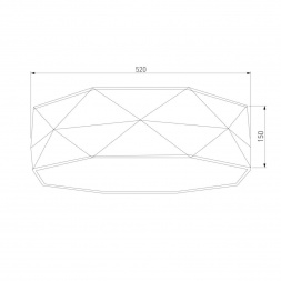 Потолочный светильник TK Lighting 1078 Kantoor