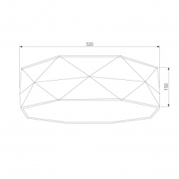 Потолочный светильник TK Lighting 1078 Kantoor