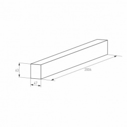 Шинопровод магнитный Arlight Mag-Track-4563-2000 028070(1)