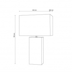 Настольная лампа Lucia Tucci Harrods T941.1