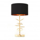 Настольная лампа Lumina Deco Milari LDT 5530 F.GD+BK