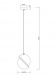 Подвесной светильник Freya Element FR5181PL-01BS