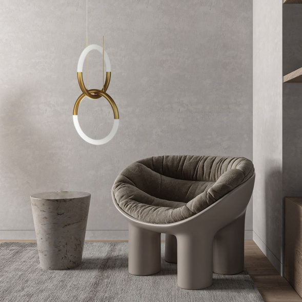 Подвесной светодиодный светильник Maytoni Node MOD165PL-L18G3K