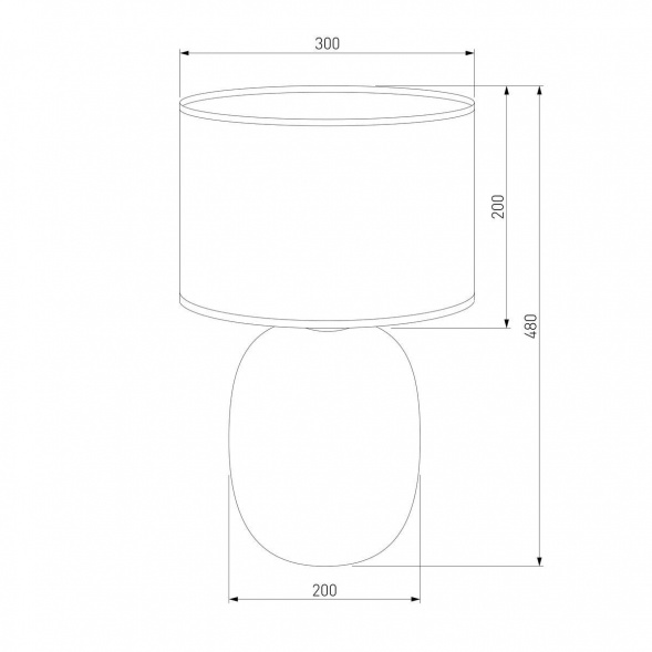 Настольная лампа TK Lighting 5988 Melody