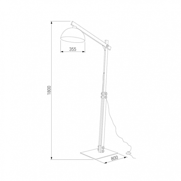 Торшер TK Lighting 5582 Oslo