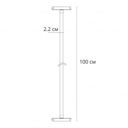 Трековый светодиодный светильник Arte Lamp Rapid A1167PL-1WH
