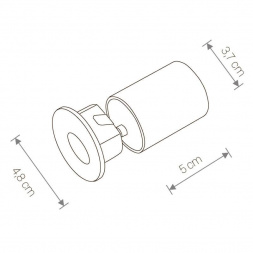 Встраиваемый светодиодный светильник Nowodvorski Oia Led 9102