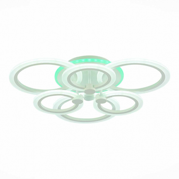 Потолочная светодиодная люстра Evoluce Cerina SLE500652-06RGB