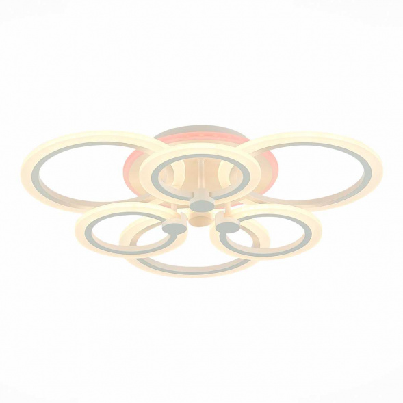 Потолочная светодиодная люстра Evoluce Cerina SLE500652-06RGB