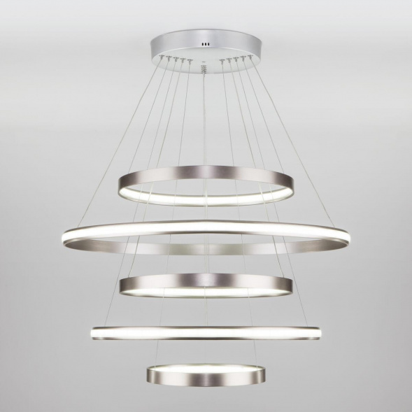 Подвесной светильник Eurosvet 90179/5 сатин-никель