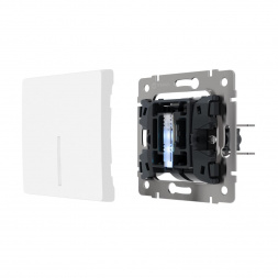 Блок LED подсветки для выключателя Werkel 2 шт. голубой W8010102 4690389213519