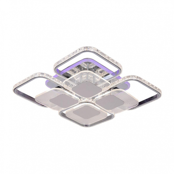 Потолочная светодиодная люстра Profit Light 5886/4+4B CHR