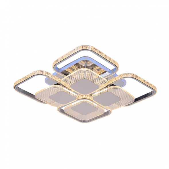 Потолочная светодиодная люстра Profit Light 5886/4+4B CHR