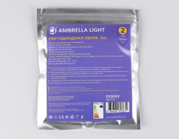 Светодиодная лента Ambrella Light 6W/m 60LED/m 2835SMD дневной белый 5M GS3002