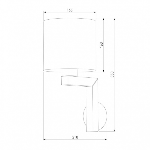 Бра TK Lighting 4221 Troy Gray