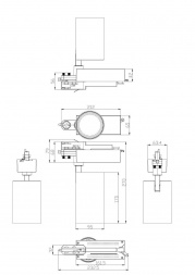 Трековый светодиодный светильник ЭРА SТR-30-36-30K-B40 Б0049780